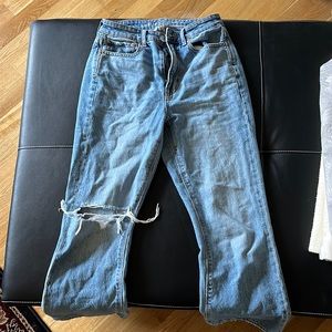 American eagle mom jeans, excellent condition